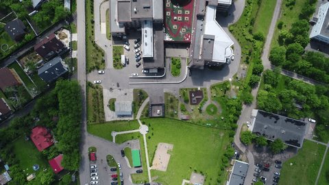 Aerial Overview Pediatric Medical Center Moscow