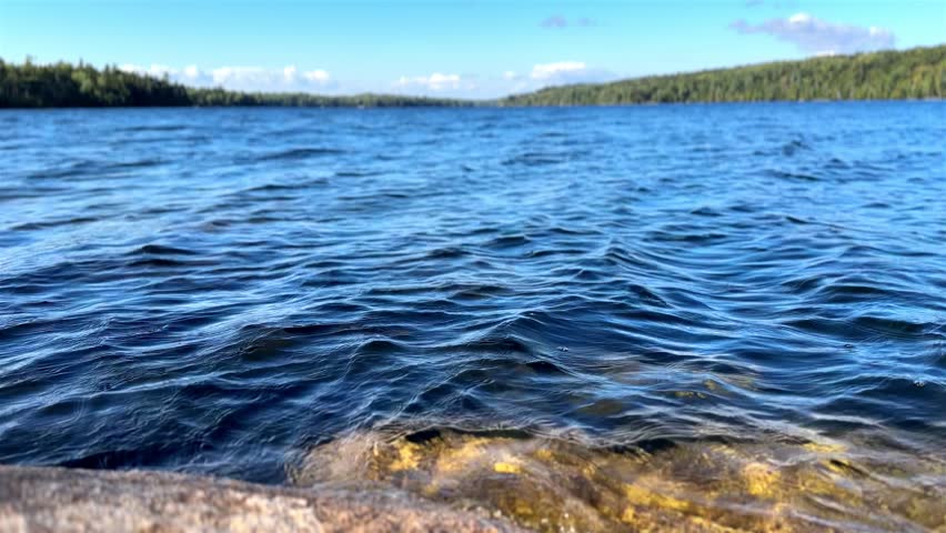 Long Pond Acadia National Park Maine nature landscape with lake water