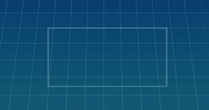 Animation of neon frame over data processing on blue background. global technology, computing and digital interface concept digitally generated video. - Powered by Shutterstock - Get 15% off with code: PIKWIZARD15
