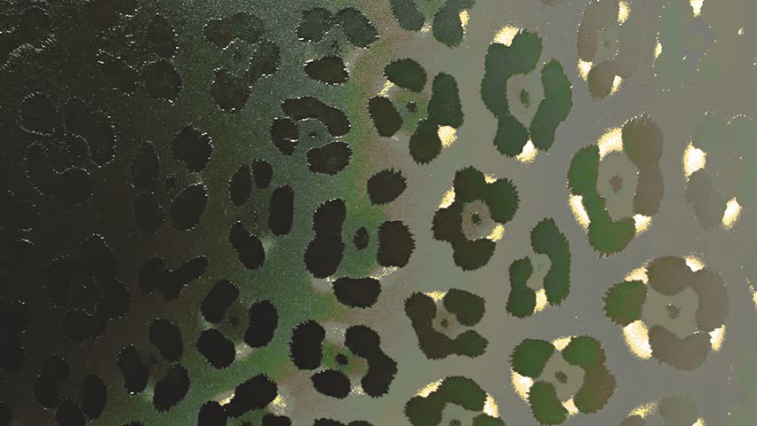 High Fashion Emerald Green Ombre Abstract Leopard Pattern – Seamless Looped  Luxury Gradient Background with Organic Fluid Motion and Rich Color Depth