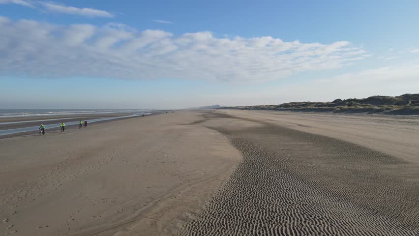 The beach of Northern France