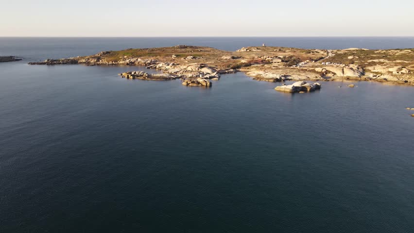 The coast of Corsica, France