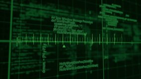 Animation of clock ticking over data processing. Global business, finances, computing and data processing concept digitally generated video. - Powered by Shutterstock - Get 15% off with code: PIKWIZARD15