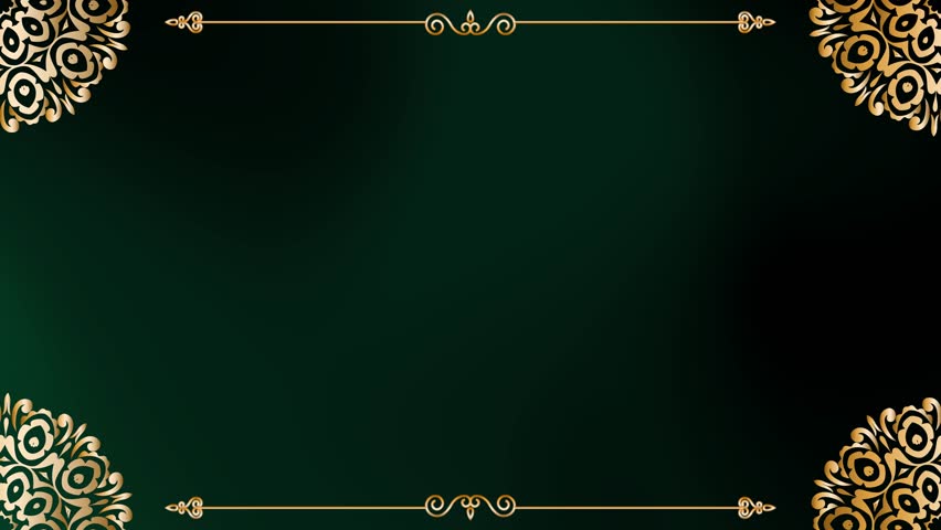 Fluid Motion animation with Eclipse of Infinity style. Theme: Ramadan Video. Mandala Gold for microstock.