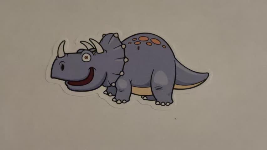 Animated cute cartoon dinosaur icons isolated on a clean white background. Playful prehistoric dino characters in colorful sticker style, ideal for children’s videos, educational content, nursery graphics, social media animations, motion design projects, and kid-friendly digital media. Loop friendly and easy to composite into creative projects.