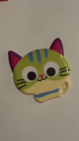 Animated cute cartoon cat icons isolated on a clean white background. Playful and colorful kitty character illustrations presented in sticker style, suitable for children’s content, social media, educational videos, motion graphics, and digital design projects. Seamless loop friendly and easy to composite.