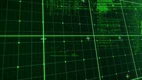 Animation of green data processing over grid. global computing, data processing and digital interface concept digitally generated video. - Powered by Shutterstock - Get 15% off with code: PIKWIZARD15