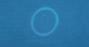 Animation of message and icons over digital tablet against dna helixes on binary codes. Digitally generated, hologram, illustration, coding, medical, healthcare, molecule and technology concept. - Powered by Shutterstock - Get 15% off with code: PIKWIZARD15