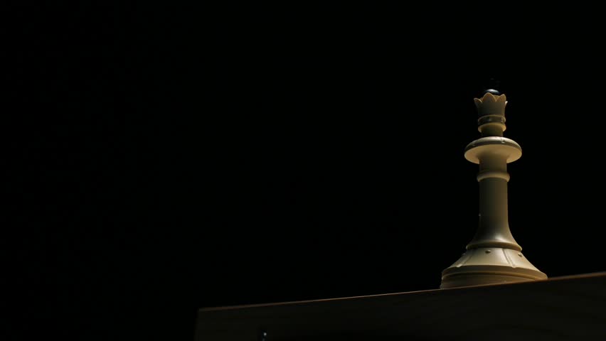 Close-up of a chess player