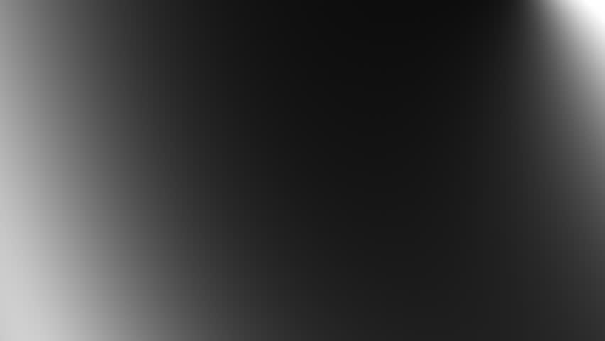 Abstract black and white gradient background looping animation. Soft blend of shades of gray with smooth transitions. Use as a mask to seamlessly composite and blend other footage.