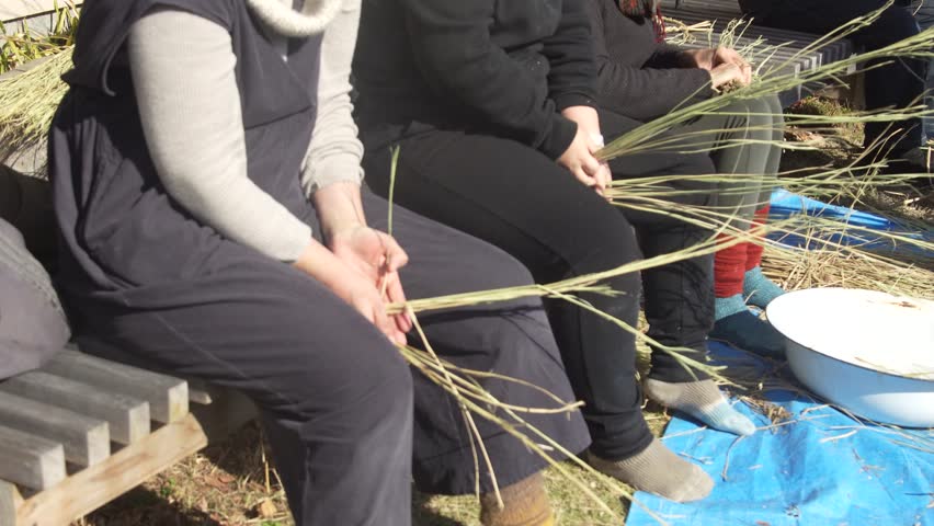 Image of the Japanese Shimenawa making experience