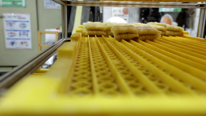 Jjolmyeon, Noodle Factory in Incheon, South Korea