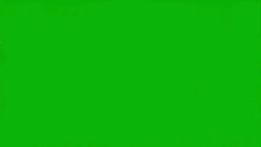 Colorful confetti falling from top on green screen background for birthday party and carnival celebration video overlays and festive event decoration video effects