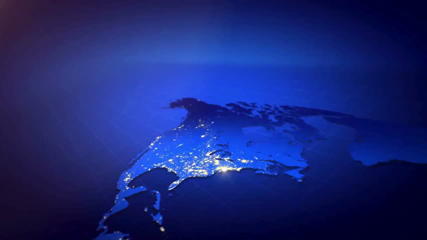 Global Network Map
World map with global technology and social connection network nodes