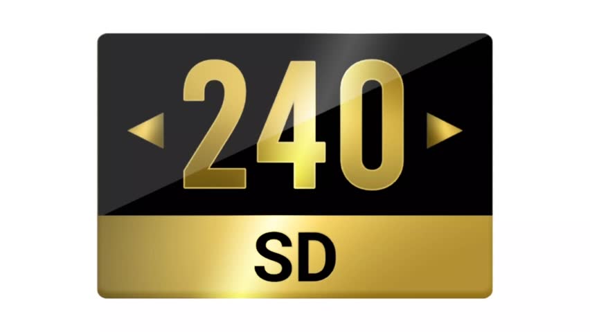 240p sd premium logo animation video, 240p sd luxurious badge sticker animation clip illustration design, High definition label.