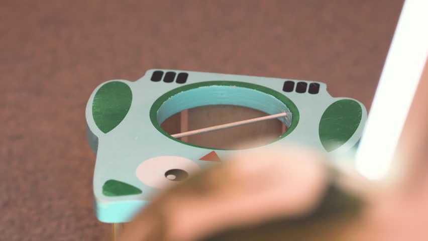 Close-up shot of a young toddler