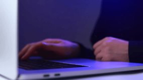Hands typing on a laptop with digital icons and globe graphic for tech and innovation themes. - Powered by Shutterstock - Get 15% off with code: PIKWIZARD15