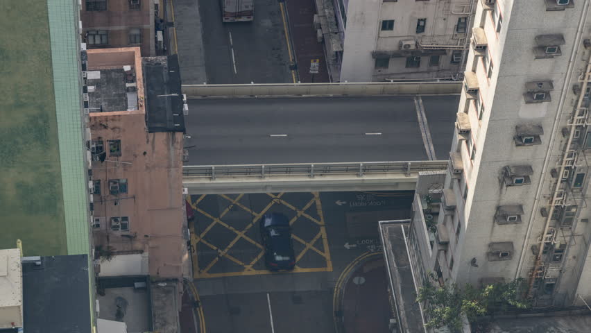 wide angle timelapse of the amazing Hong Kong island skyline from unique high vantage point