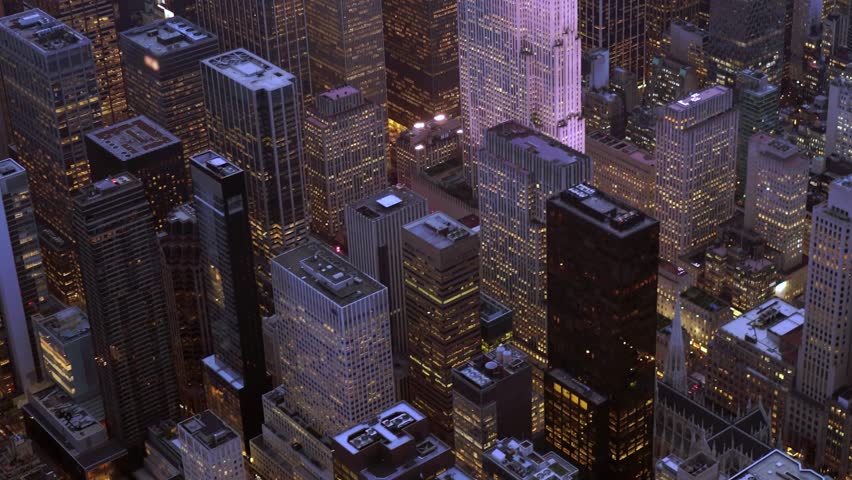 Cityscape view of modern high rise skyscrapers buildings in urban city metropolis