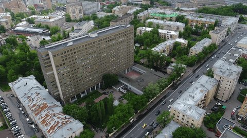 Aerial Orbit over Vishnevsky Medical Center
