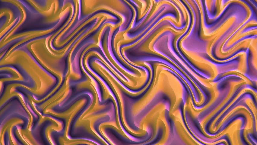 A captivating display of liquid art, featuring a dynamic interplay of vibrant purple and warm orange hues.