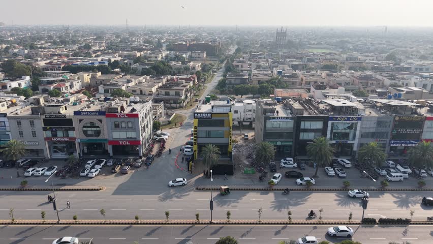 Ariel view of Pakistan, Lahore