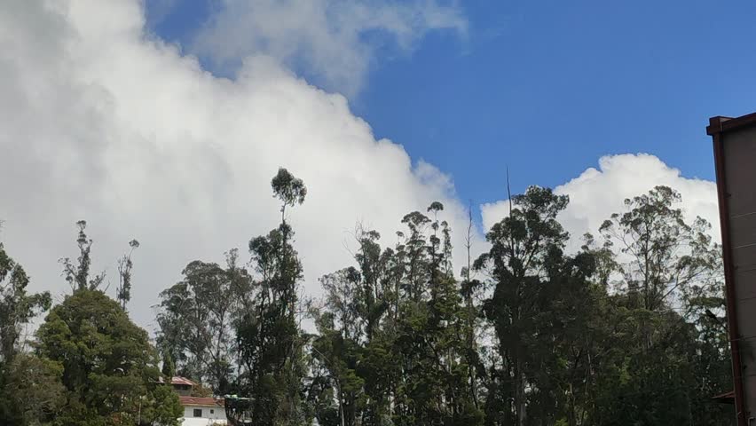 Clouds in the sky Beutiful cloud scene 