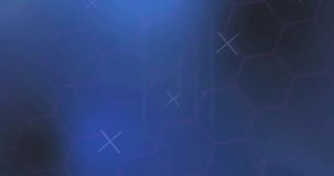 Animation of digital data processing over blue background. Global connections, computing and data processing concept digitally generated video. - Powered by Shutterstock - Get 15% off with code: PIKWIZARD15