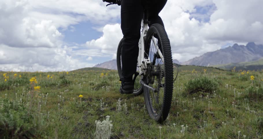 Riding mountain on the forest and grassland trail
