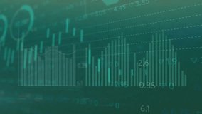 Animation of data processing over dices. Gambling, casino and digital interface concept digitally generated video. - Powered by Shutterstock - Get 15% off with code: PIKWIZARD15