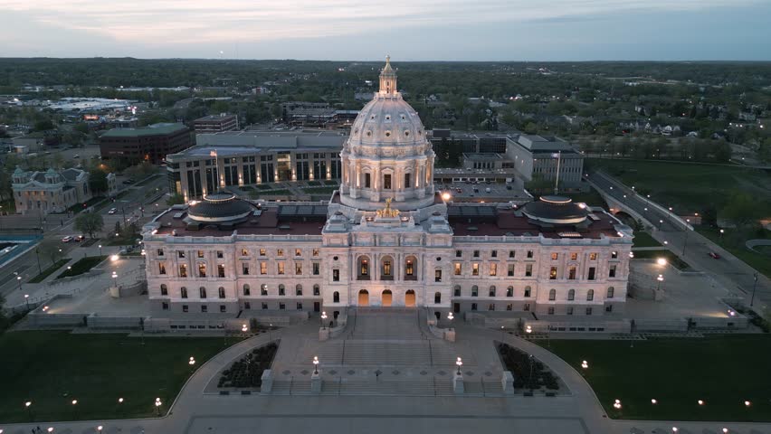 St. Paul, Minnesota, USA at the Capitol