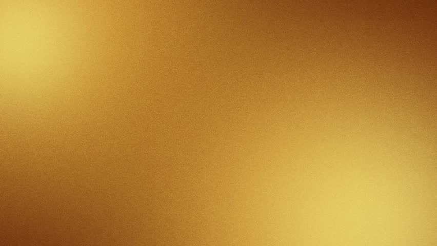 Luxury golden metallic abstract background with elegant shiny clean surface, seamless loopable gold animation perfect for wedding, anniversary, birthday, holiday celebration and Christmas backdrop
