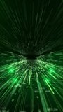 Futuristic Green Data Tunnel Speed Lines Background, green data streaks racing futuristic tunnel digital motion. technology visuals, cybersecurity themes, AI concepts, data transfer sci fi interface
 - Powered by Shutterstock - Get 15% off with code: PIKWIZARD15