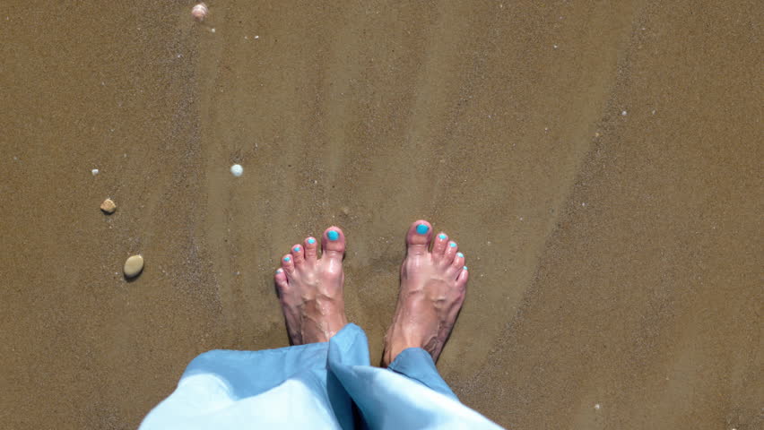 A close-up of a woman