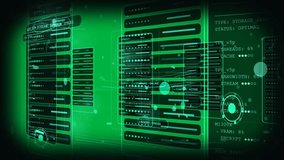 On start teal panels animating lines routing nodes pulsing syncing compute or render on transparent bg. Neon, wireframe, datacenter, holographic, server, dashboard, visualization - Powered by Shutterstock - Get 15% off with code: PIKWIZARD15