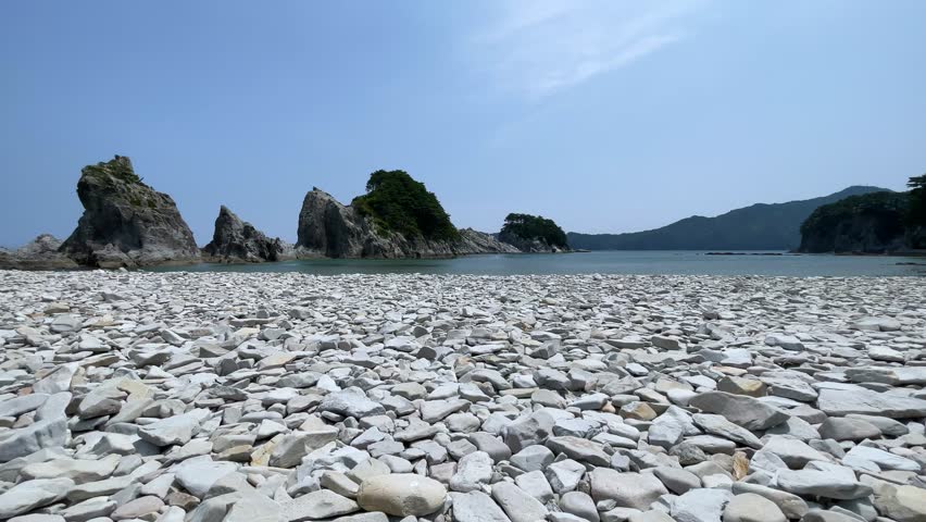 Jodogahama Beach, Sanriku, Miyako City, Iwate Prefecture, Japan