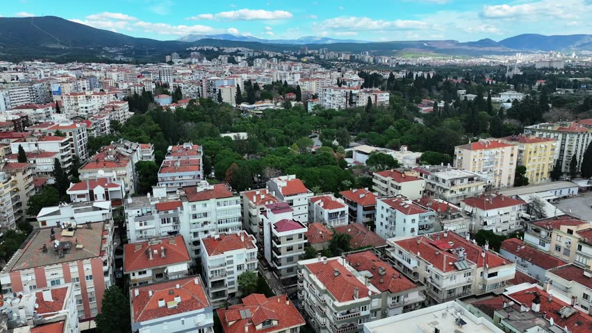Izmir Bornova 4K image taken with drone