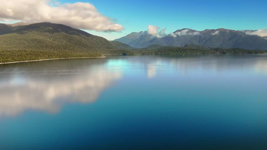 Te Anau Drone Footage, New Zealand
