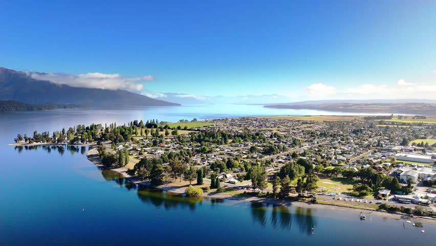 Te Anau Drone Footage, New Zealand