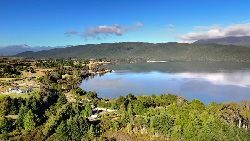 Te Anau Drone Footage, New Zealand