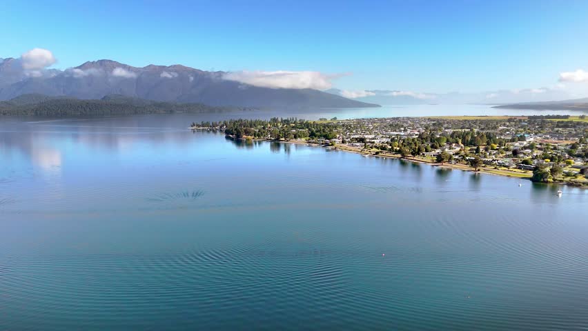 Te Anau Drone Footage, New Zealand