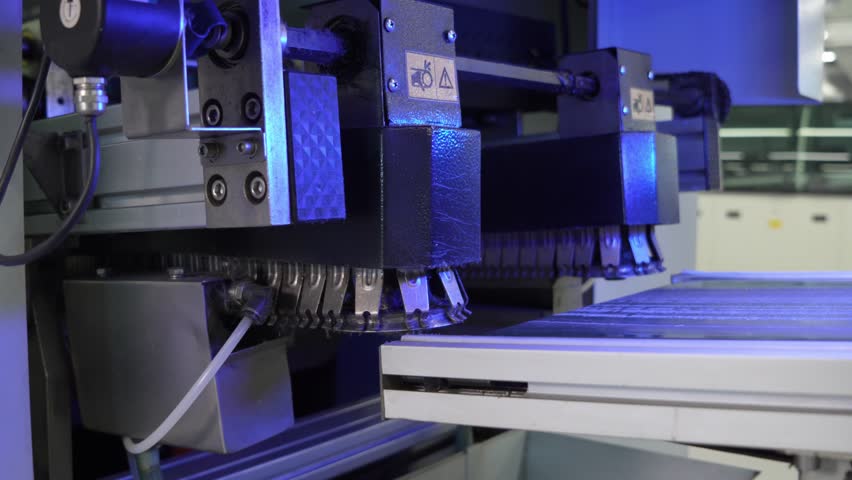Machine assembly, shooting video fron hands