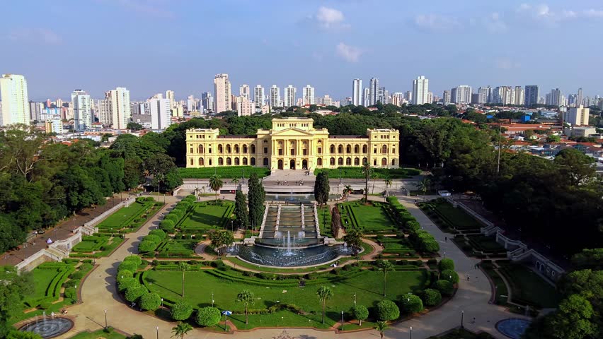 Museu paulista in Sao Paulo city, Brazil.