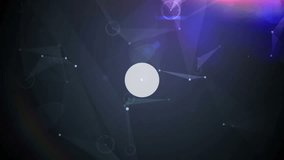 Animation of mobile, music icons connecting dots with bright blue light on digital interface. Digital composite, connection, connect the dots, networking, data, technology, telecommunication. - Powered by Shutterstock - Get 15% off with code: PIKWIZARD15