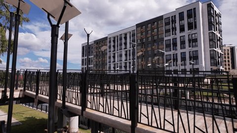 Fast Drone Ascent toward Residential Building