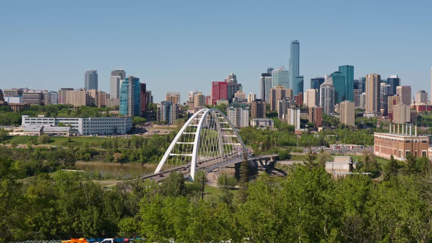 Amazing View Of Downtown Edmonton