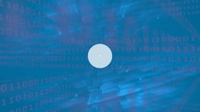 Animation of network of connections with icons and binary coding data processing. Global networks, business, finance, computing and data processing concept digitally generated video. - Powered by Shutterstock - Get 15% off with code: PIKWIZARD15