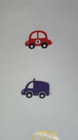 Cartoon Transportation Vehicle Animation on White Background – Educational Kids Illustration for Preschool Learning, Nursery Content and Children’s Media Use