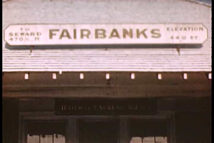 1940s - The building of the Alaskan Highway in 1944 featuring Fairbanks.