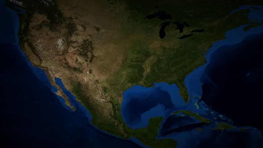 Nevada UHD satellite earth zoom map zooming into the American state borders with cinematic shadow perfect for United States tourism local politics and national broadcast journalism